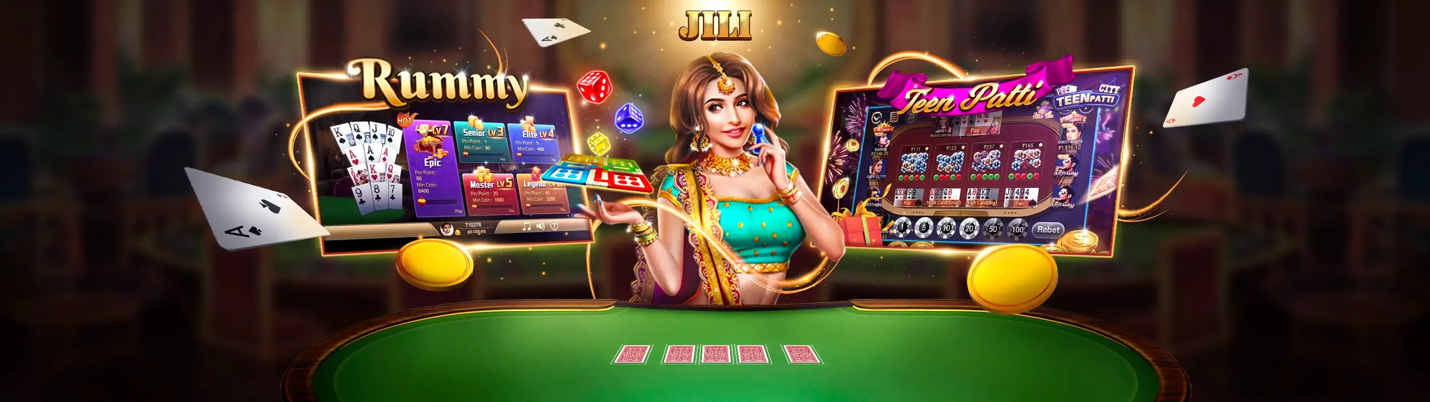Sòng bạc trực tuyến Win456 với bàn Roulette và chip vàng xanh